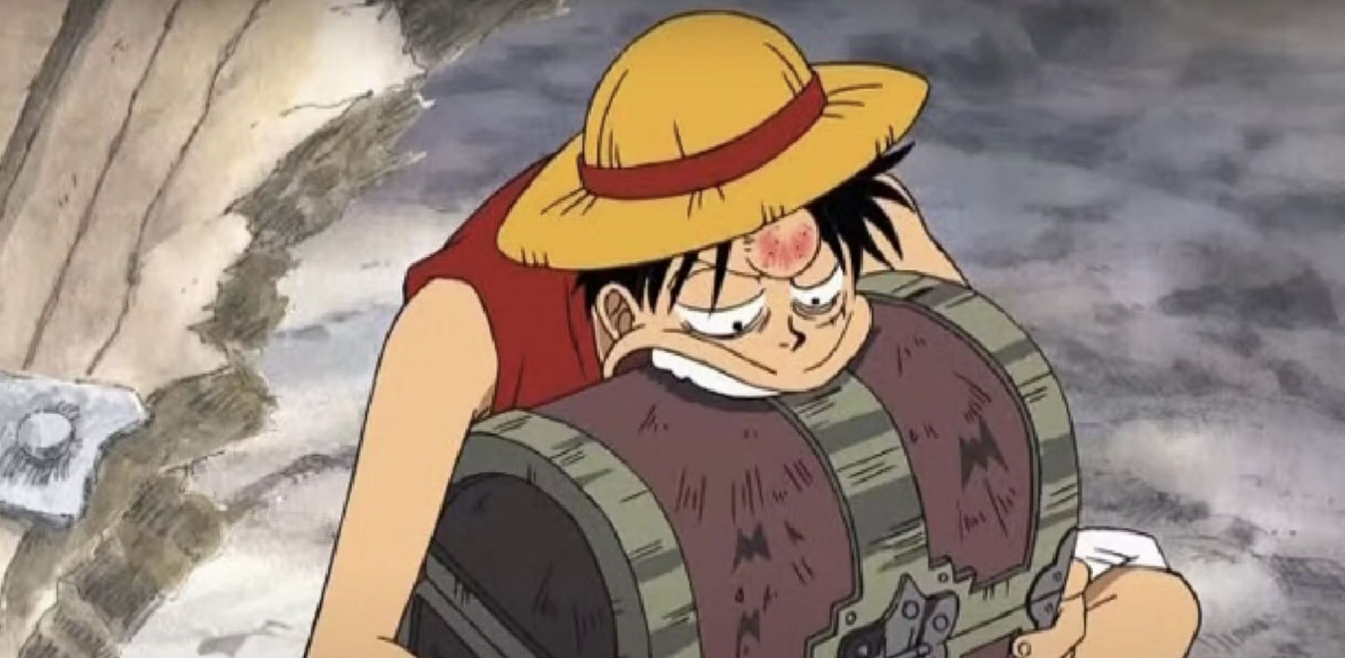 Luffy as seen in anime (Image via Toei Animation)